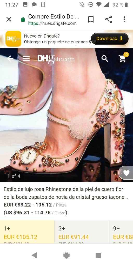 Zapatos con tacón enjoyado - 11