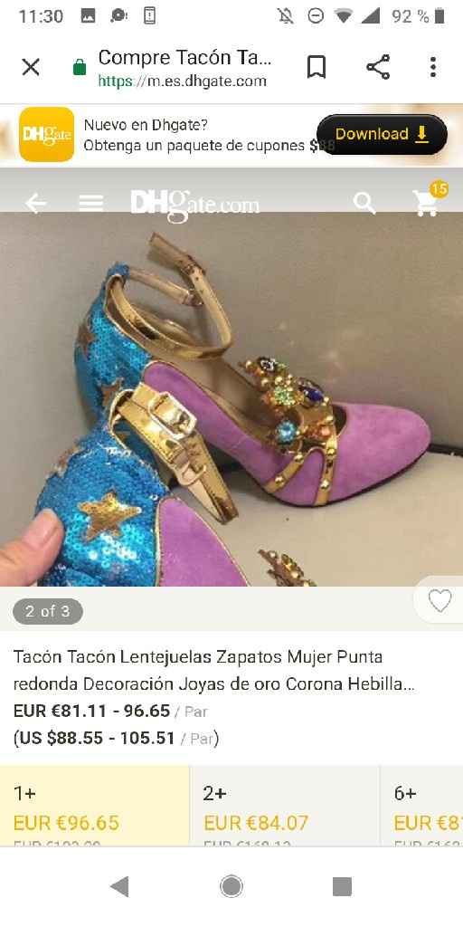 Zapatos con tacón enjoyado - 12