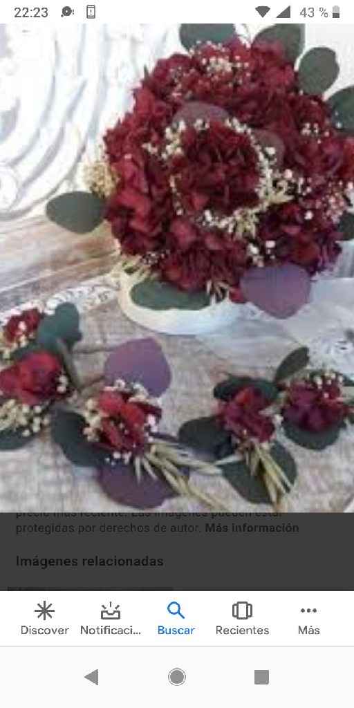 Color para el ramo de novia - 1