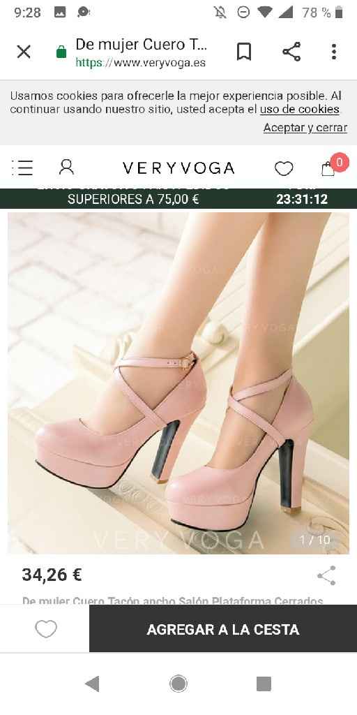 Zapatos novia... que no tengan pelito - 2