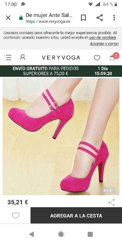 Zapatos novia... que no tengan pelito - 1
