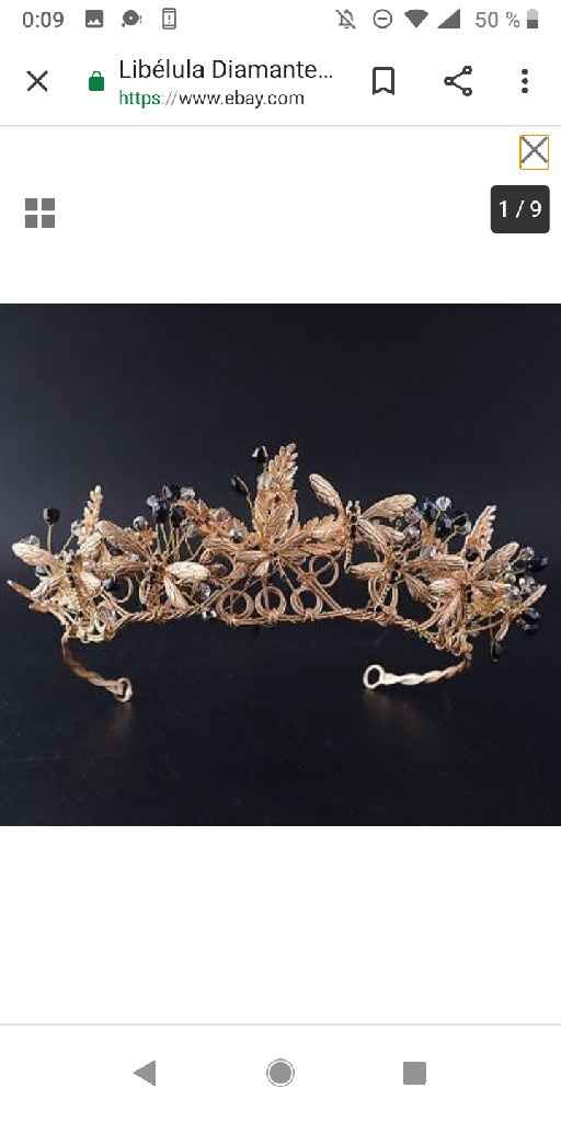 Tocado tiara - 1