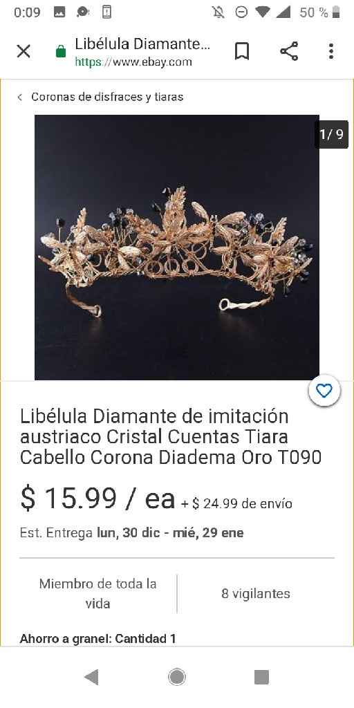 Tocado tiara - 2