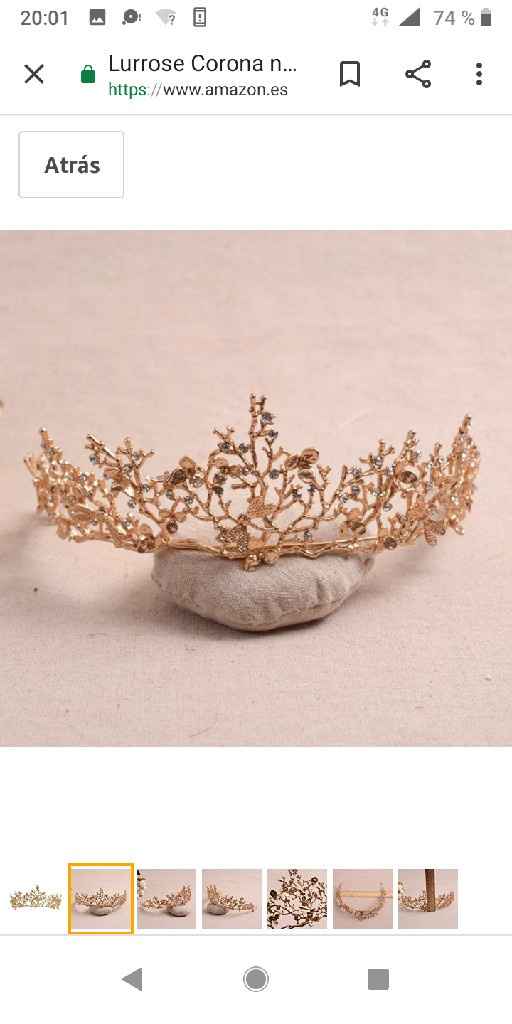 Tocado tiara - 1