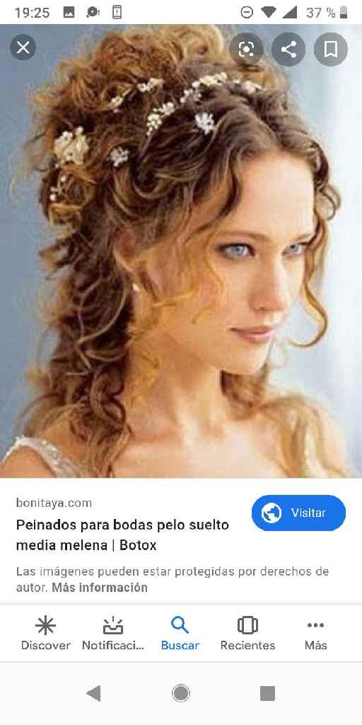 Tipo de peinado y "tocado" - 5