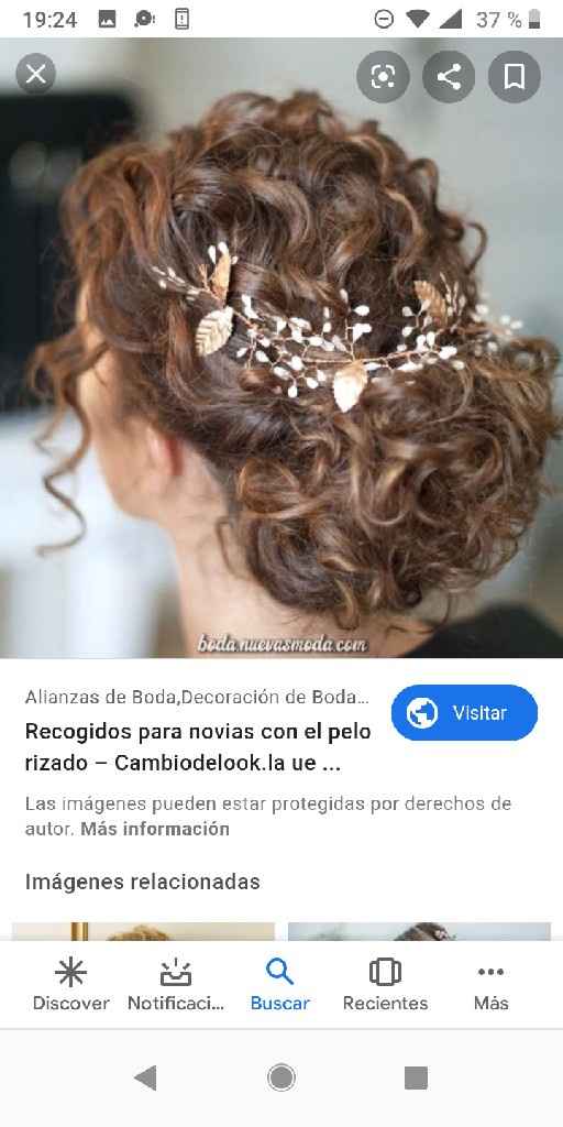 Tipo de peinado y "tocado" - 7