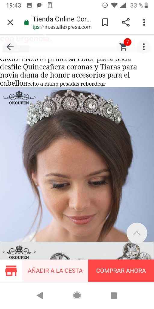 Tipo de peinado y "tocado" - 4