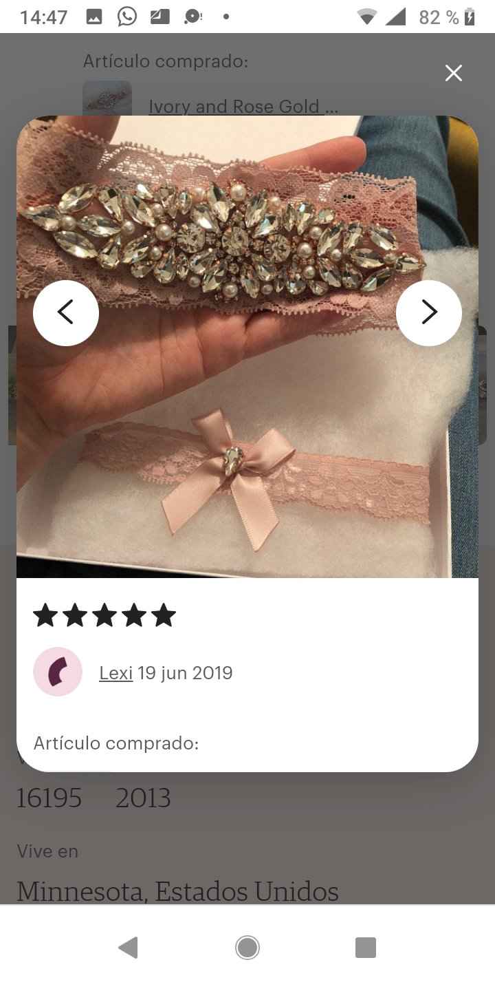 Liga de novia de Rosa Clará 10