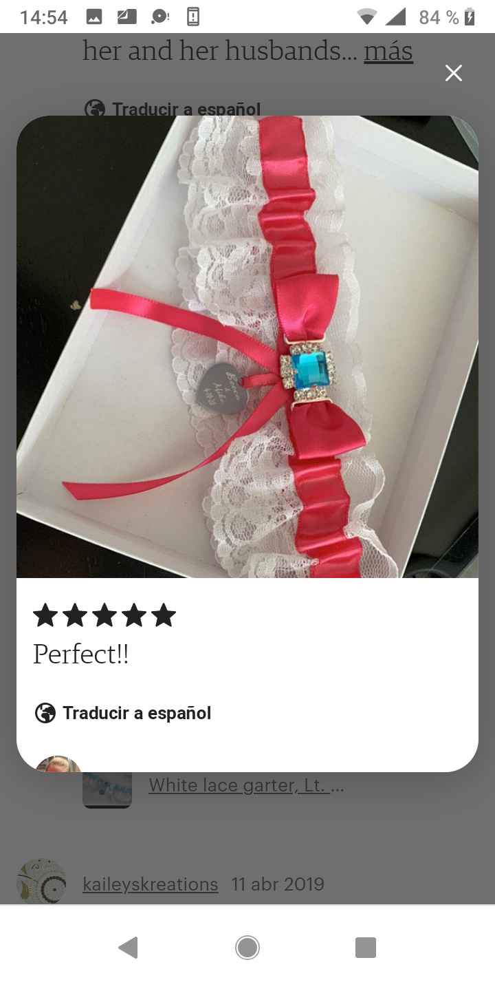 Liga de novia de Rosa Clará 25