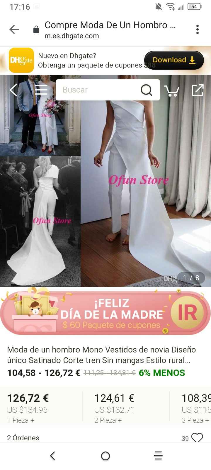 Trajes de novia de pantalón!!!😍 17