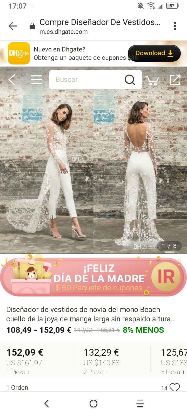Trajes de novia de pantalón!!!😍 19