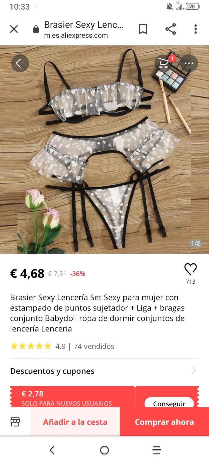 Ropa interior boda o noche de pasión😅 14