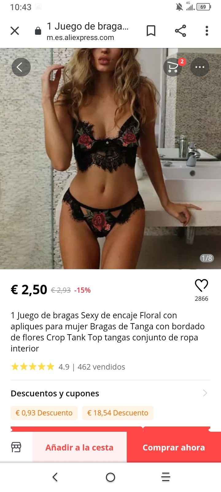 Ropa interior boda o noche de pasión😅 29