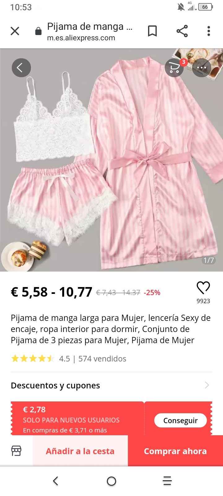 Ropa interior boda o noche de pasión😅 40