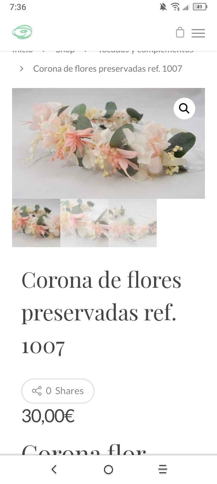 Corona de hojas 7