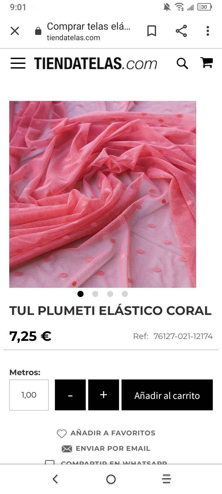 Tul plumeti 3m 7