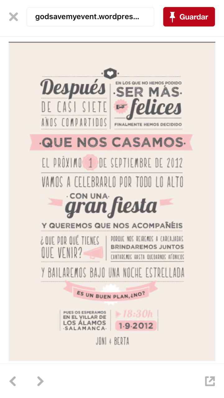 Invitaciones - 1