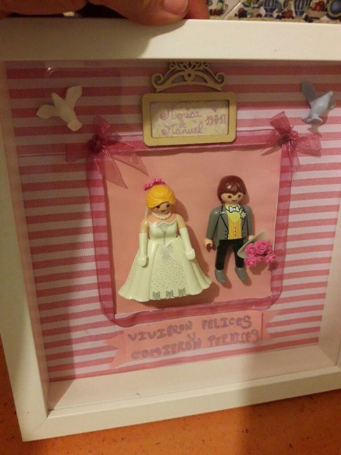 Mi cuadro de novios playmobil - 2
