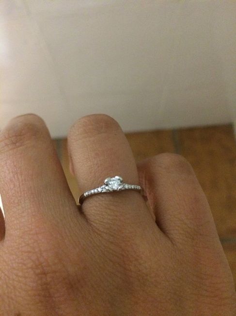 Anillo de pedida y proposicion de boda - 2