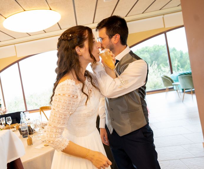 Nuestro peinado de la boda. 2