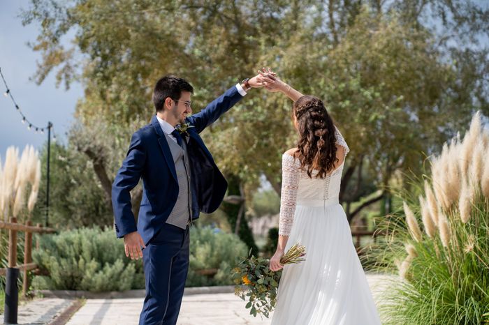 Nuestro peinado de la boda. 3