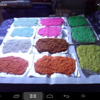arroz teñido