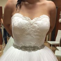 Algo chof despues de mi prueba de vestido 😔 - 1