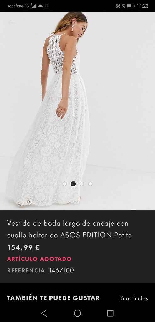 Buenos díasss chicaasss...pues haber para quienes deseen un traje asequible o segundo traje..aquí os