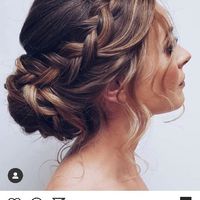 Accesorio de cabello y vestido - 2