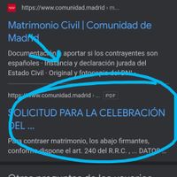 Papeleo boda civil - 1