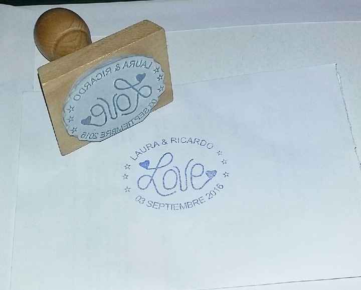 Ya tengo mi sello personalizado!! - 1