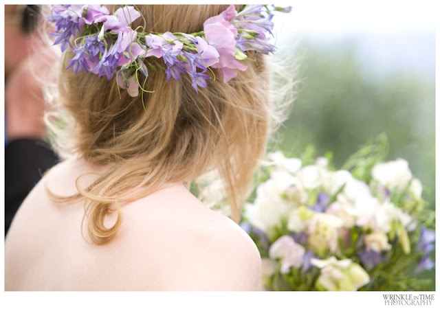 corona de flores