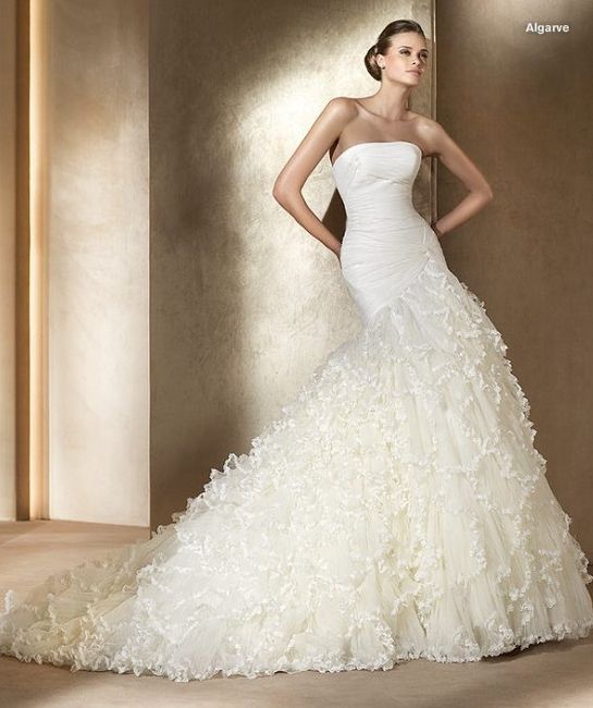 Mi vestido por delante