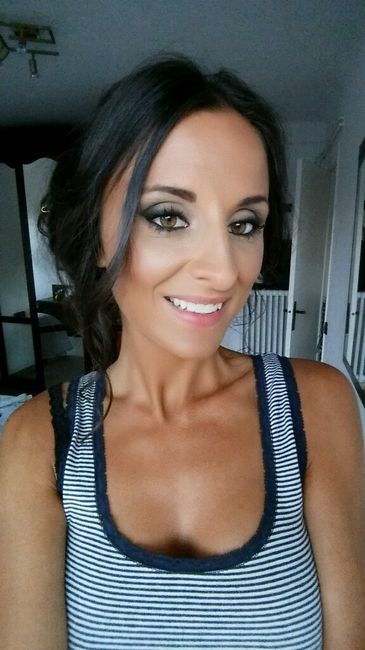 Mi primera prueba de peinado/maquillaje/vestido!! - 2