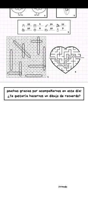 Cuaderno infantil de actividades 6