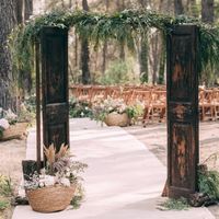 Puertas decoración ceremonia