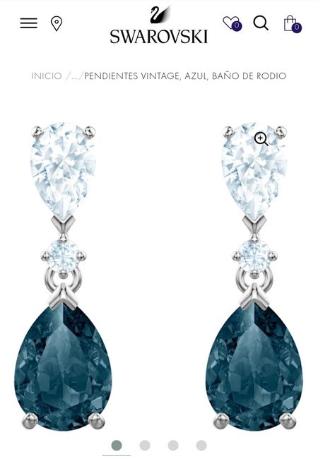 Pendientes azules - 3