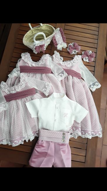 Trajes pajes niño/niña 3