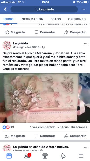  Libro firmas de scrapbook - 1