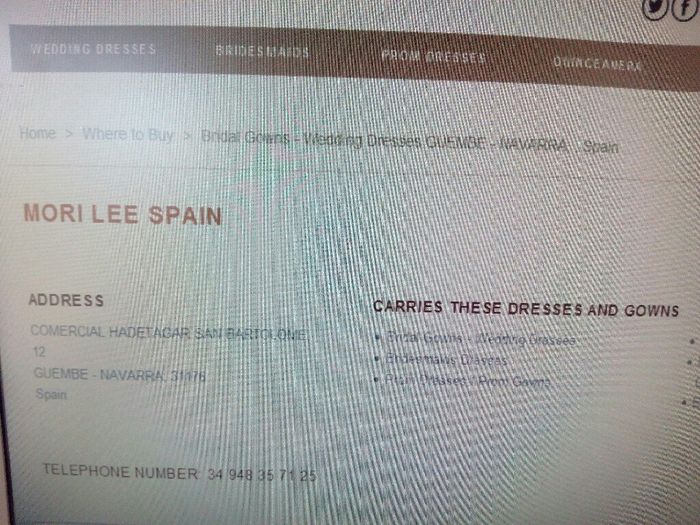 Conoceis marca vestido mori lee? los venden en españa? - 1