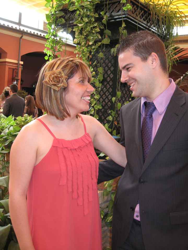 De boda....