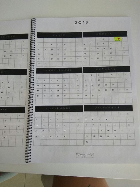Agenda organizador de bodas - 2
