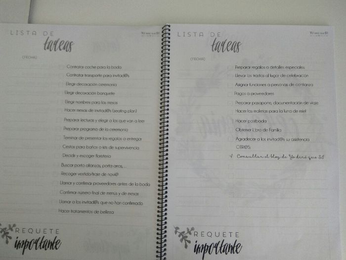 Agenda organizador de bodas - 3
