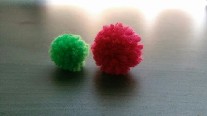 Pompones de lana - 1
