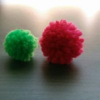 Pompones de lana - 1