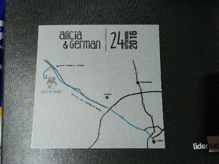 Me caso en la peraleña y no tengo el mapa para las invitaciones - 1