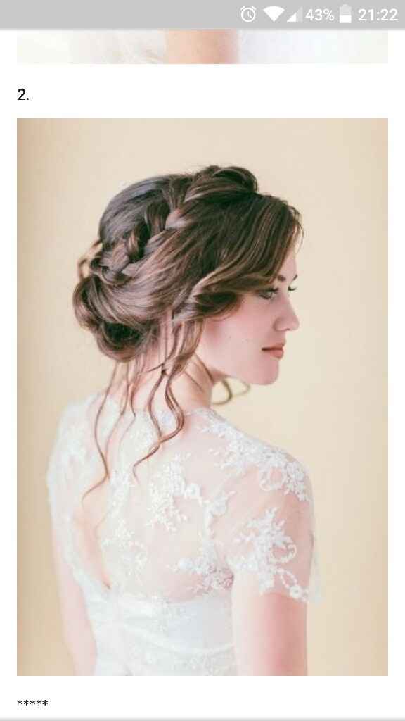 ¿¿que ramo de novia le pega a mi vestido?? y ¿¿ que me hago de peinado?? - 1