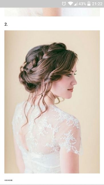 ¿¿que ramo de novia le pega a mi vestido?? y ¿¿ que me hago de peinado?? - 1