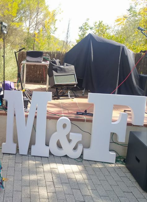 Letras gigantes baratas 2