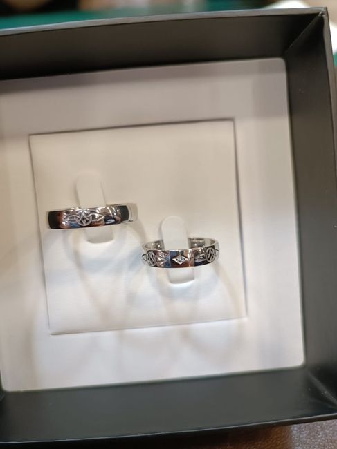 Alianzas de matrimonio personalizadas 1